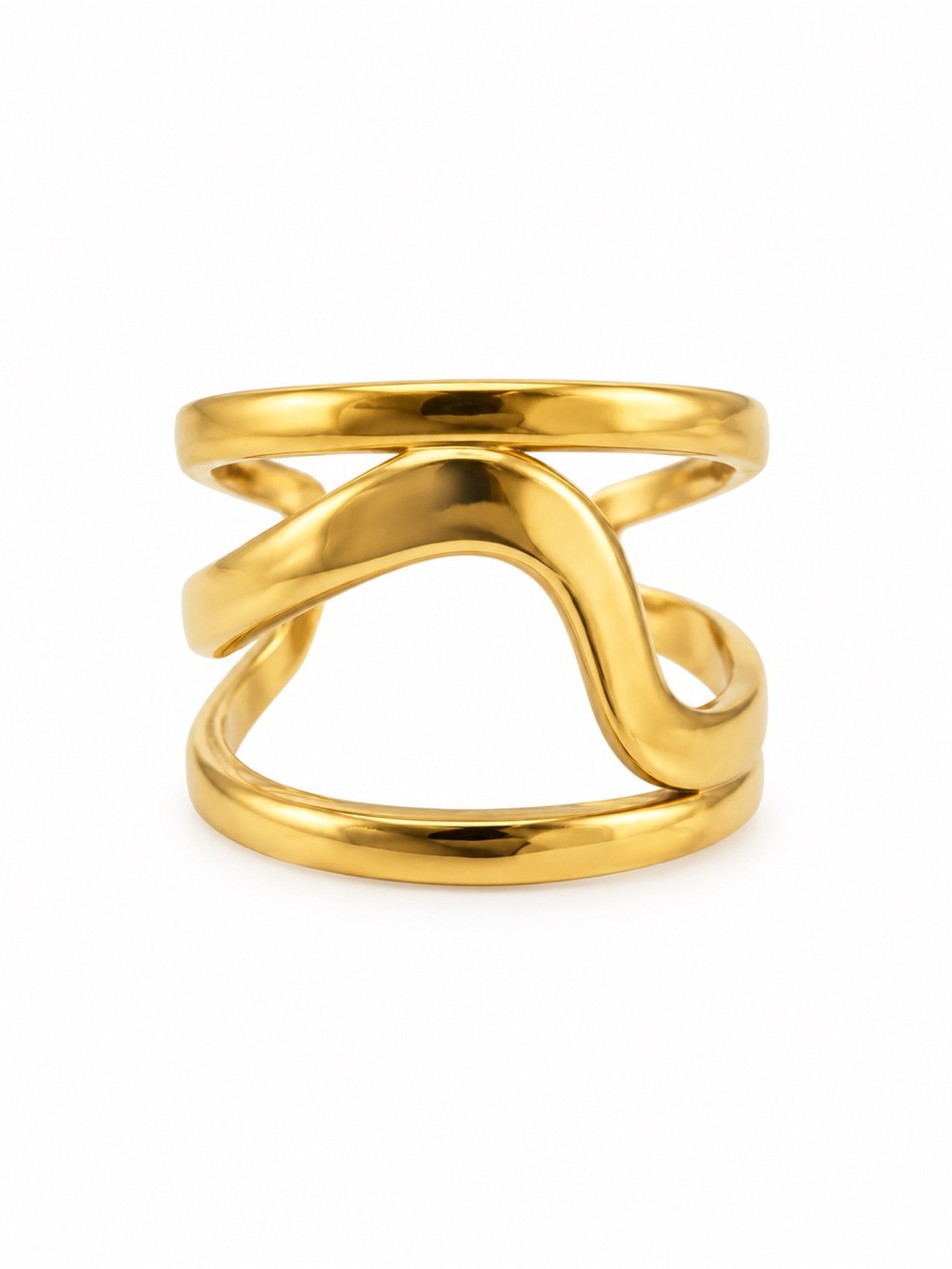 Gold Swell Ring